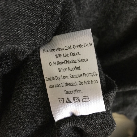 Dark gray holiday sweatshirt - Picture 5 of 5